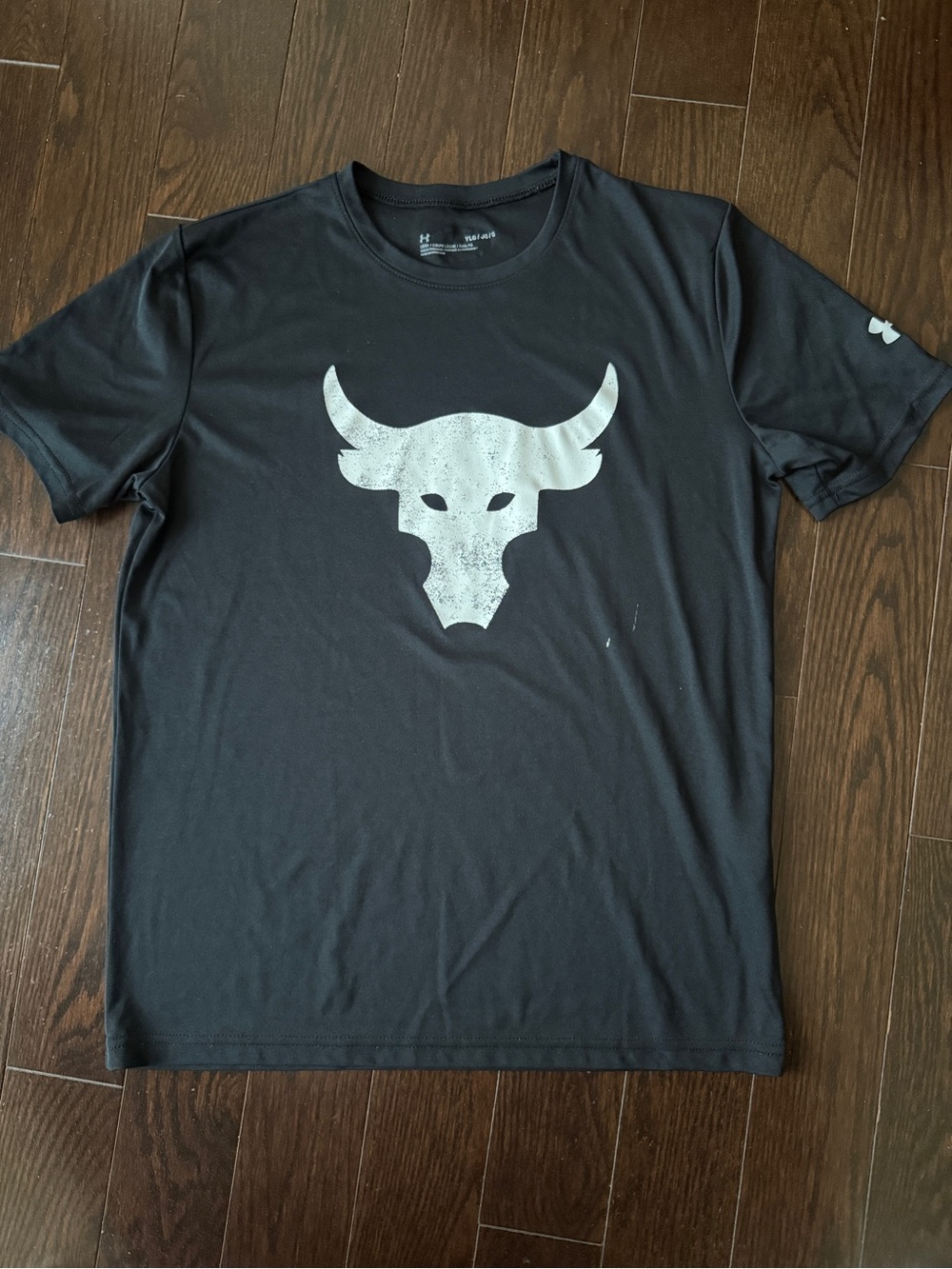 Under Armour Boy’s Black Project Rock Graphic Tee Size L - Picture 3 of 6
